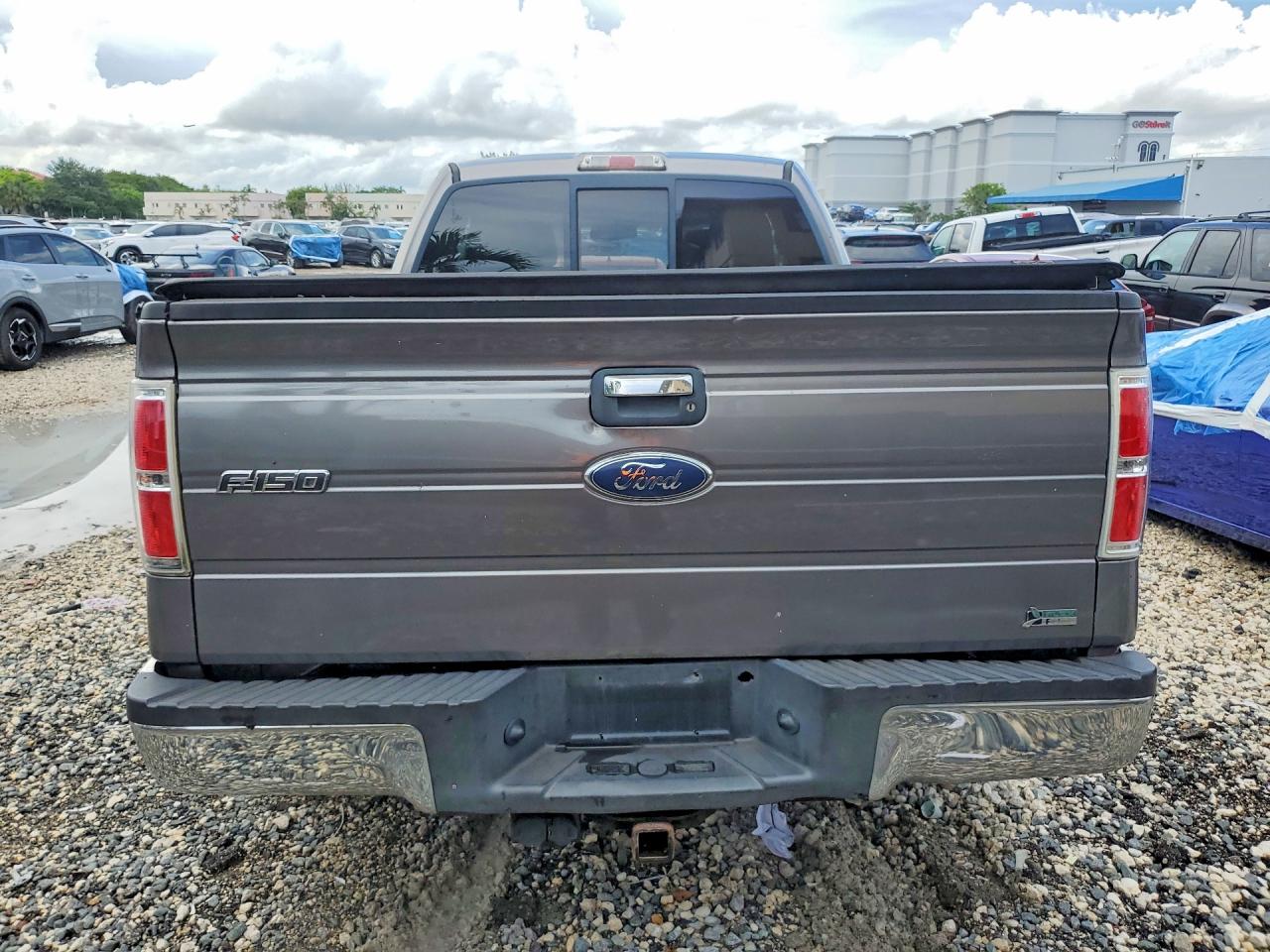 2010 Ford F150 Super Cab Gray vin: 1FTFX1EV7AFD30989