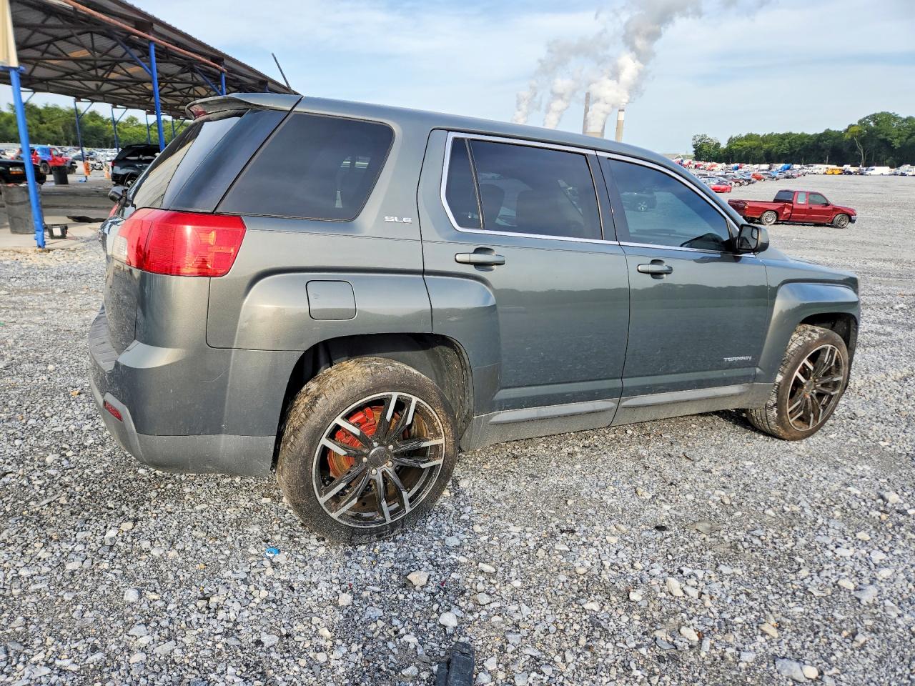 2013 Gmc Terrain Sle Gray vin: 2GKALMEK5D6227800