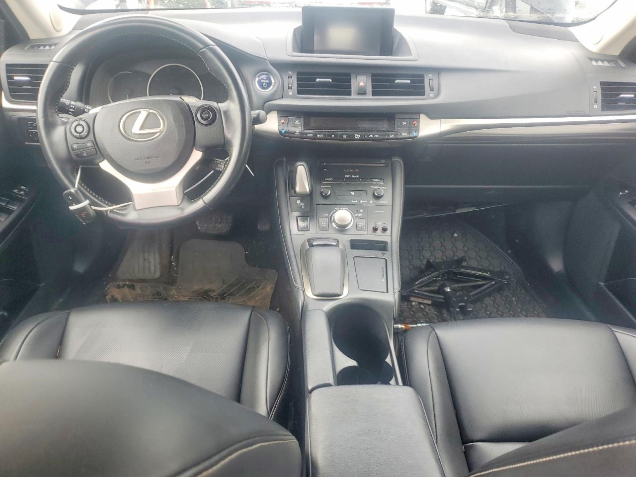 2014 Lexus Ct 200 Black vin: JTHKD5BH2E2188737