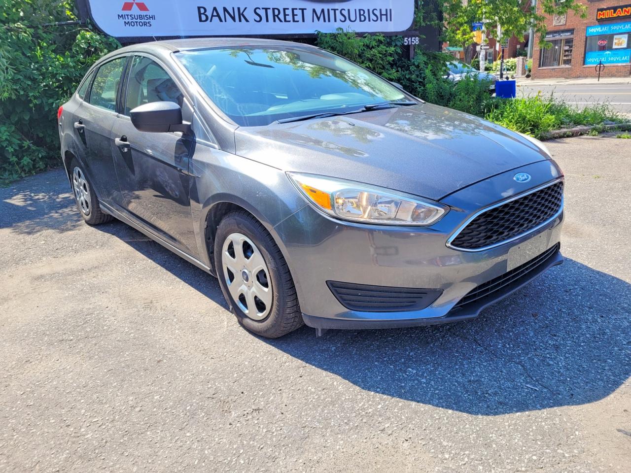 2015 Ford Focus S Charcoal vin: 1FADP3E26FL303189