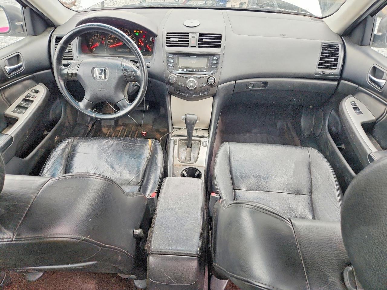 2004 Honda Accord Ex Silver vin: 1HGCM66504A104741