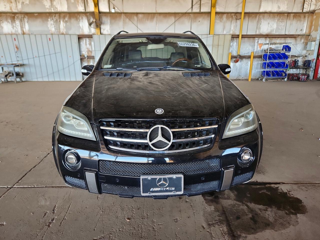2007 Mercedes-benz Ml 63 Amg Черный vin: 4JGBB77E27A202383