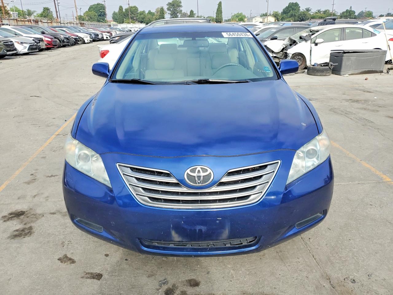 2007 Toyota Camry Hybrid Blue vin: 4T1BB46K27U026973