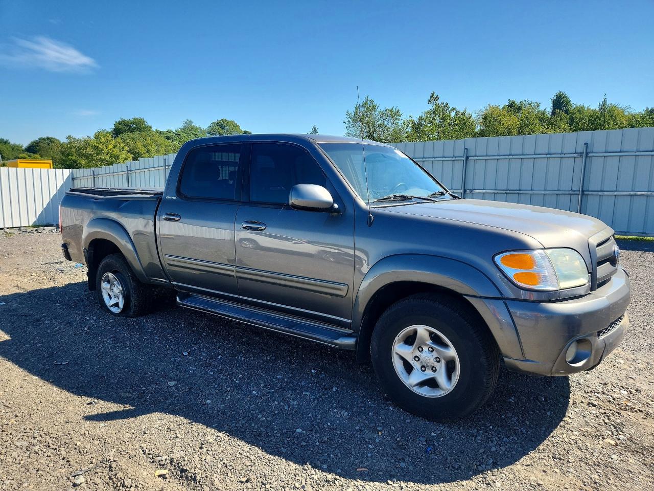 2004 Toyota Tundra Double Cab Limited Gray vin: 5TBDT48124S444327