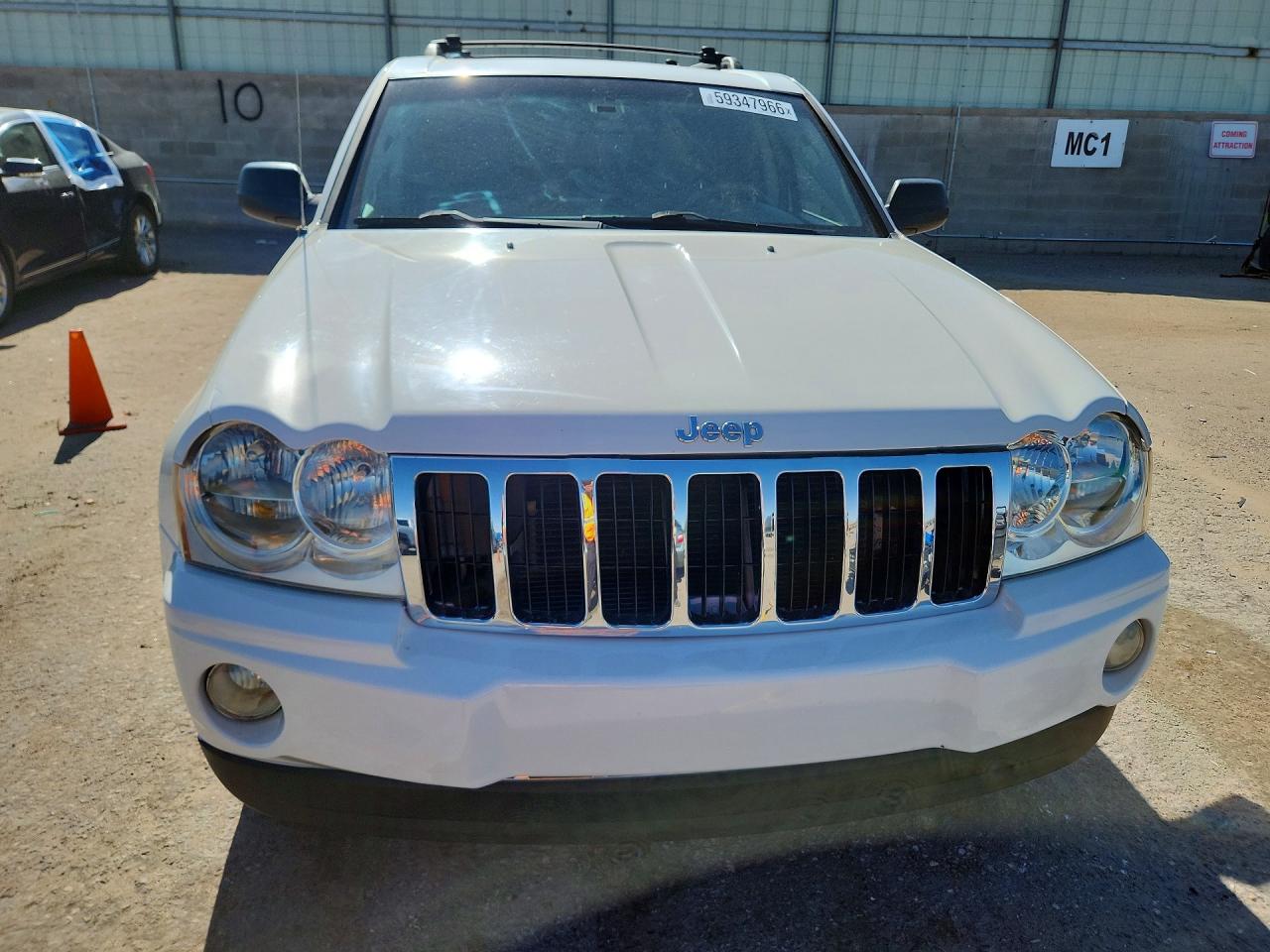 2006 Jeep Grand Cherokee Limited White vin: 1J4HR58206C227427