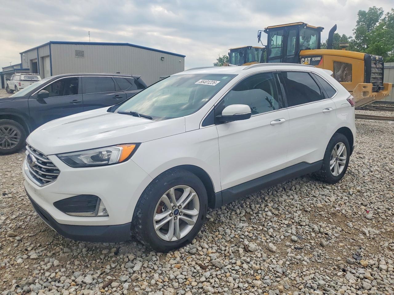 2020 Ford Edge Sel White vin: 2FMPK4J9XLBB20660