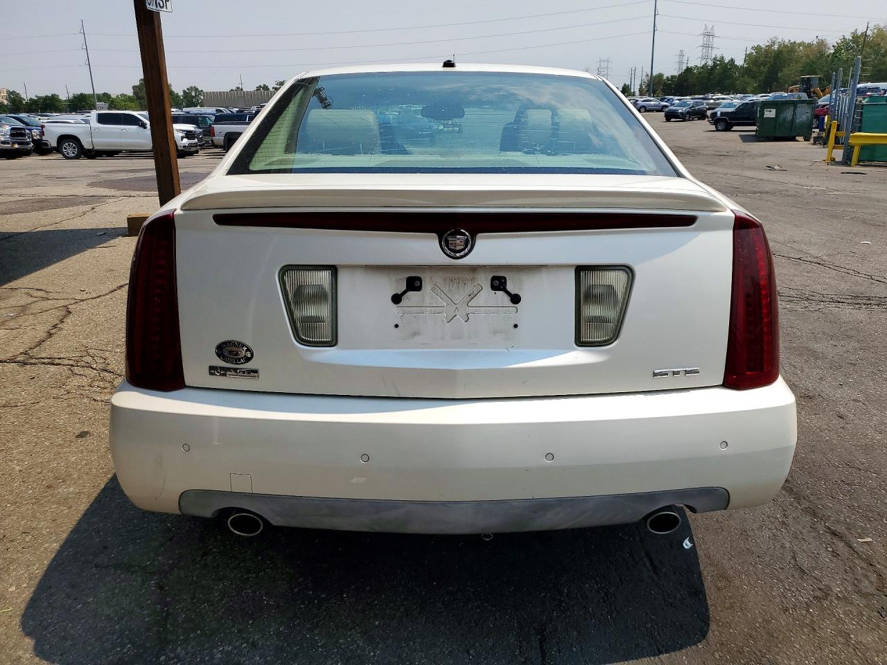 2006 Cadillac Sts Белый vin: 1G6DC67A160122887