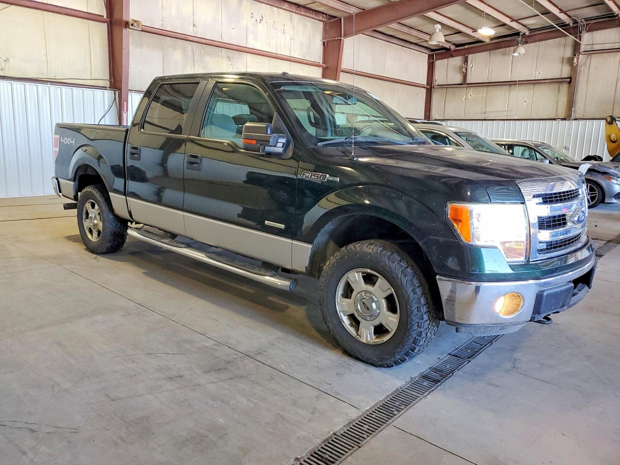 2013 Ford F150 Supercrew Green vin: 1FTFW1ETXDFA51476