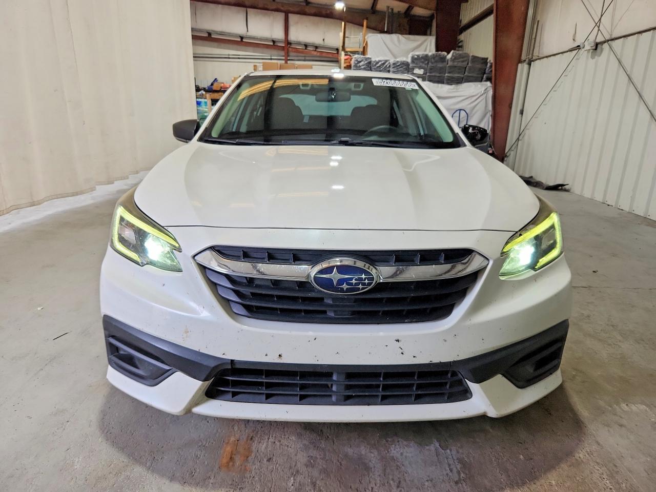 2022 Subaru Legacy White vin: 4S3BWAB65N3008129