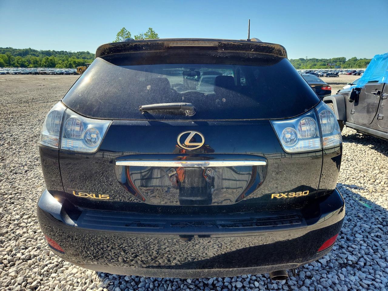 2004 Lexus Rx 330 Black vin: 2T2HA31U34C036047