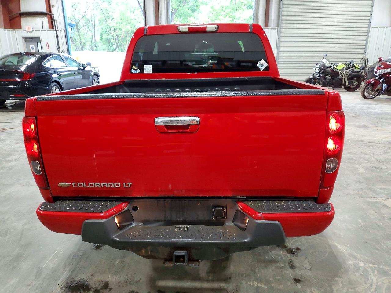 2012 Chevrolet Colorado Lt Red vin: 1GCHTCFEXC8143025