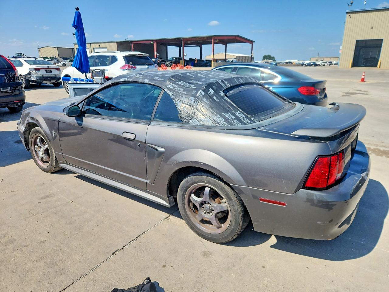 2003 Ford Mustang Угольный vin: 1FAFP44443F447643