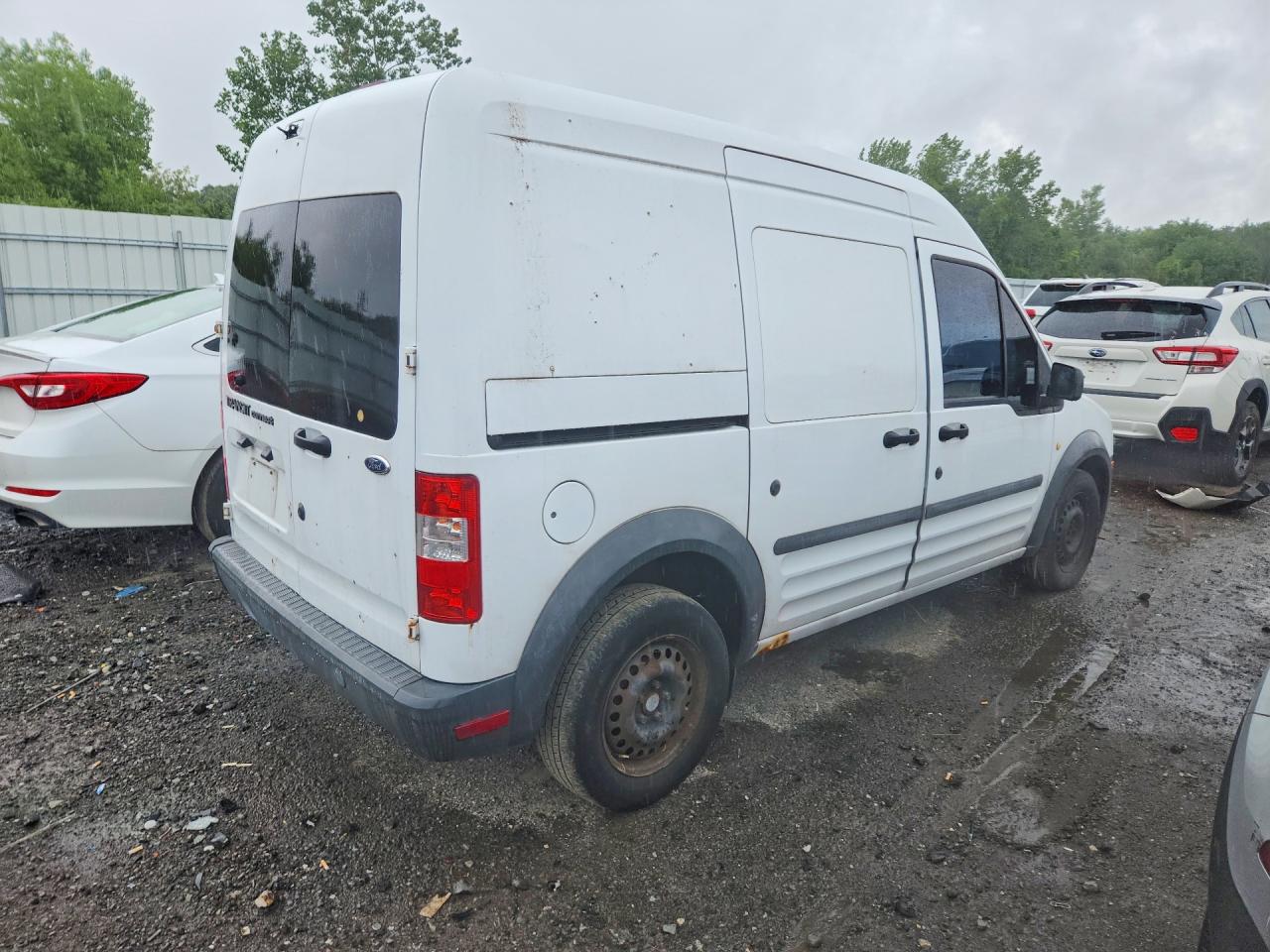 2013 Ford Transit Connect Xl White vin: NM0LS7CN8DT159423