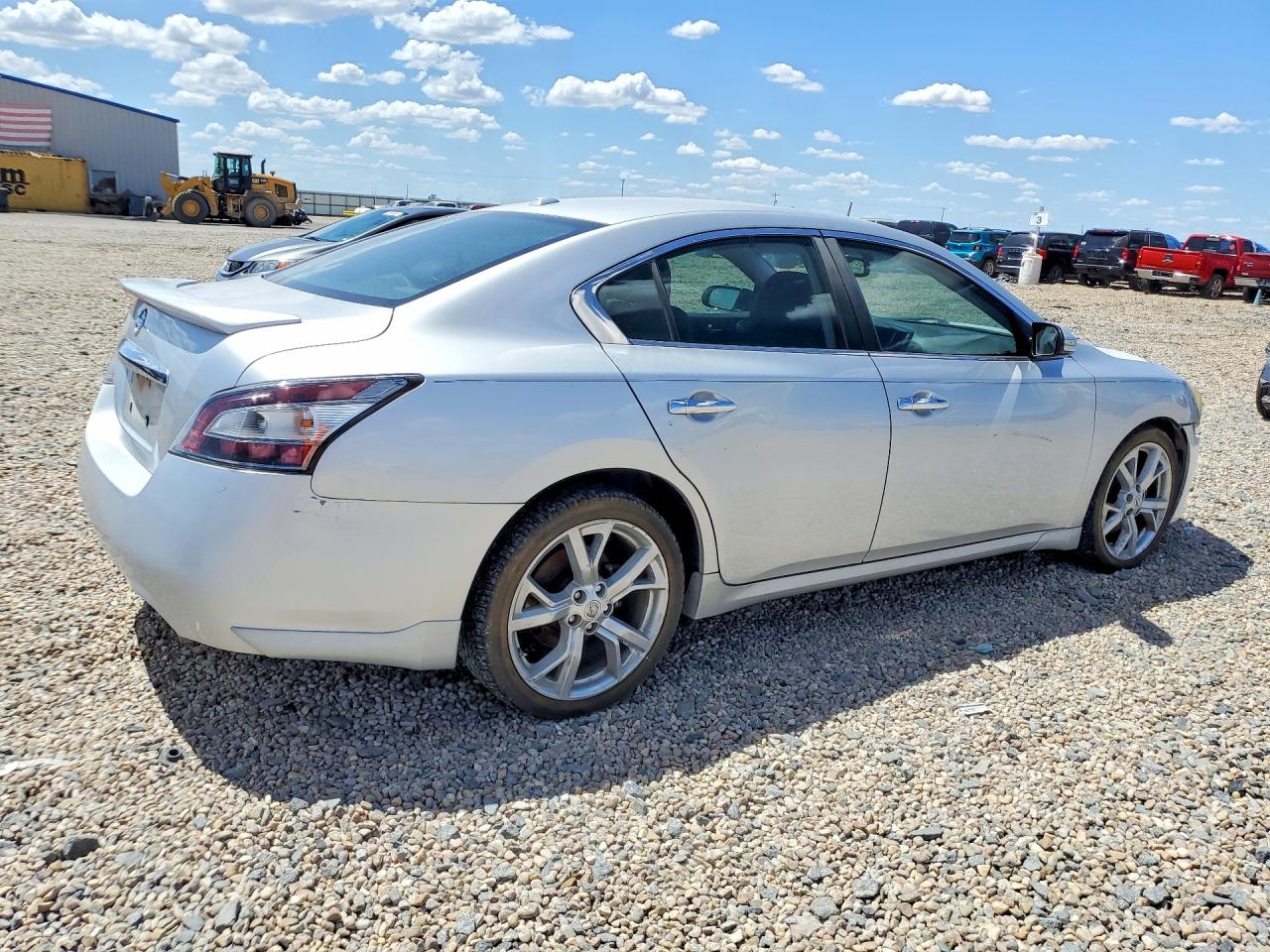 2012 Nissan Maxima 3.5 S Silver vin: 1N4AA5AP2CC832748