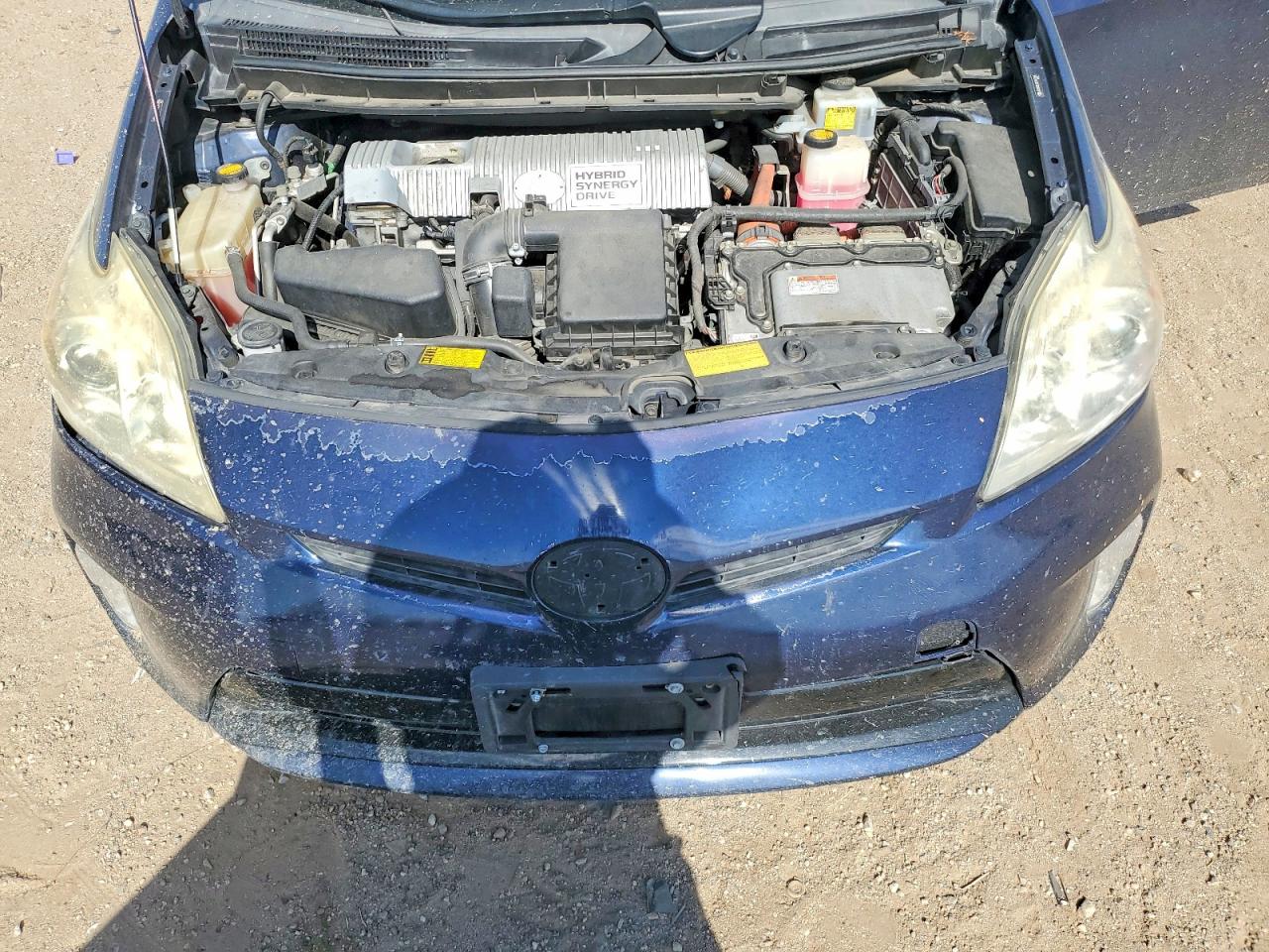2012 Toyota Prius Four Синий vin: JTDKN3DU3C1547366