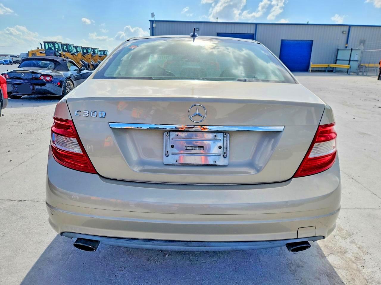 2010 Mercedes-benz C 300 Tan vin: WDDGF5EB6AR107190