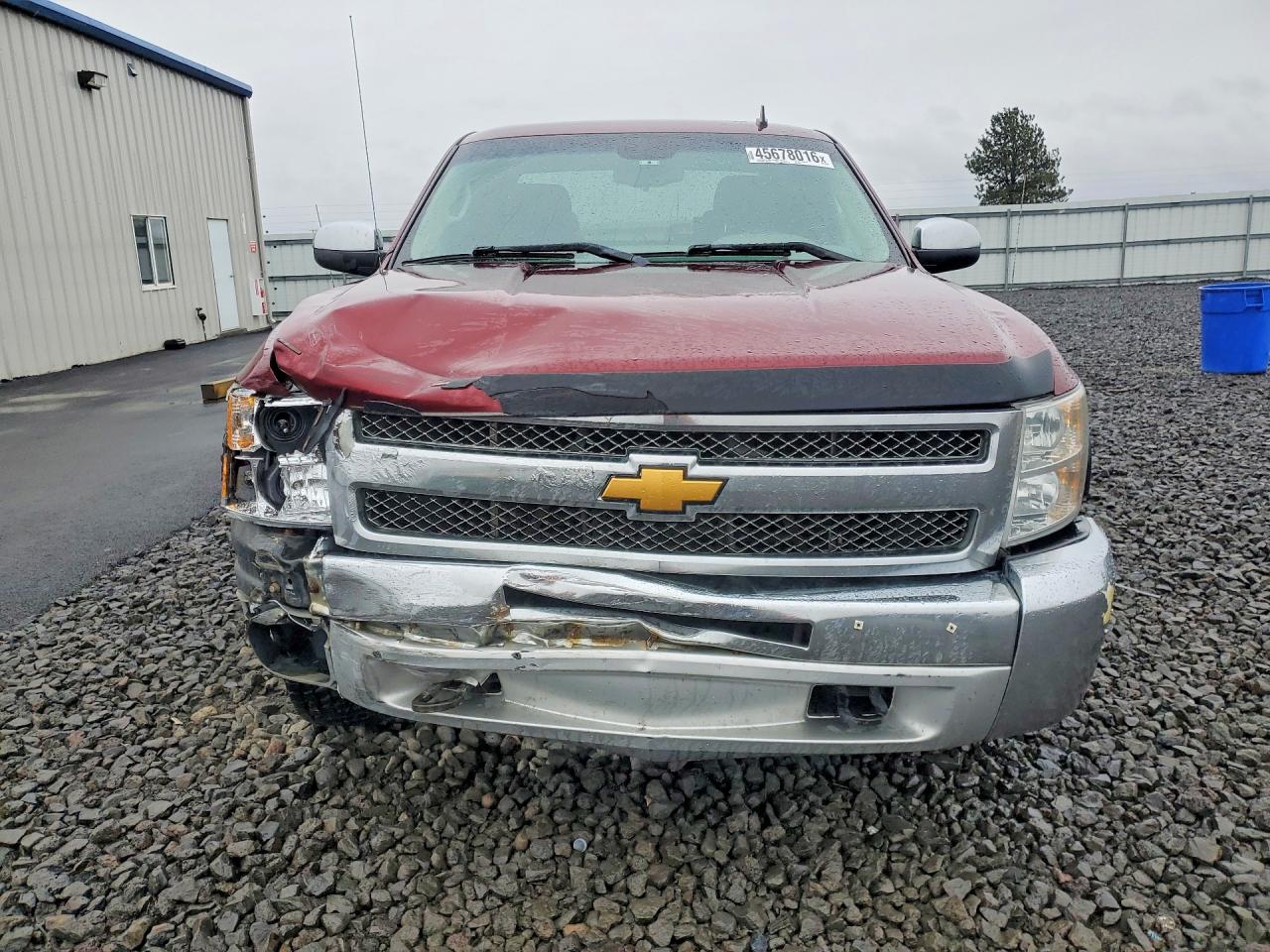 2013 Chevrolet Silverado K1500 Ls Maroon vin: 1GCRKREA0DZ385617