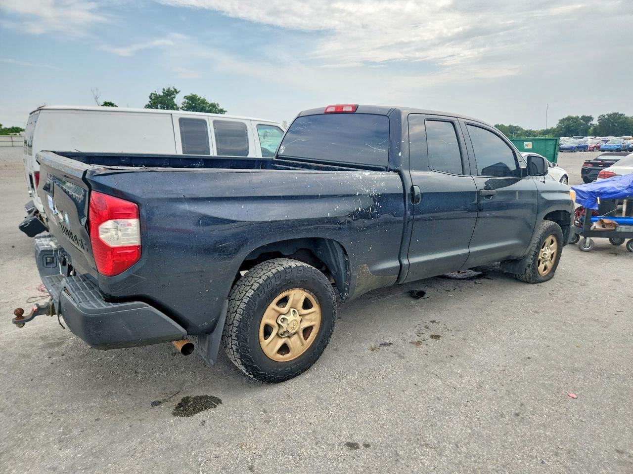 2015 Toyota Tundra Sr Black vin: 5TFRM5F18FX085517