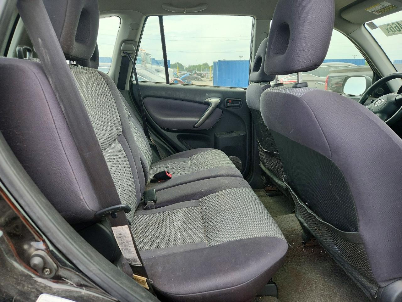 2005 Toyota Rav4 Base Black vin: JTEGD20V150092510