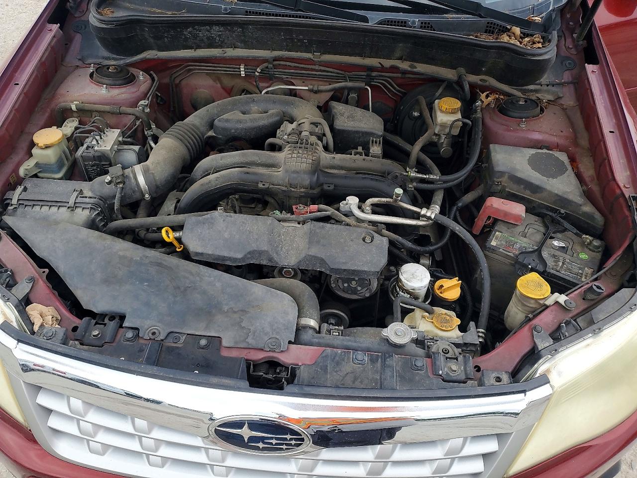 2011 Subaru Forester 2.5x Red vin: JF2SHBBC2BH783106
