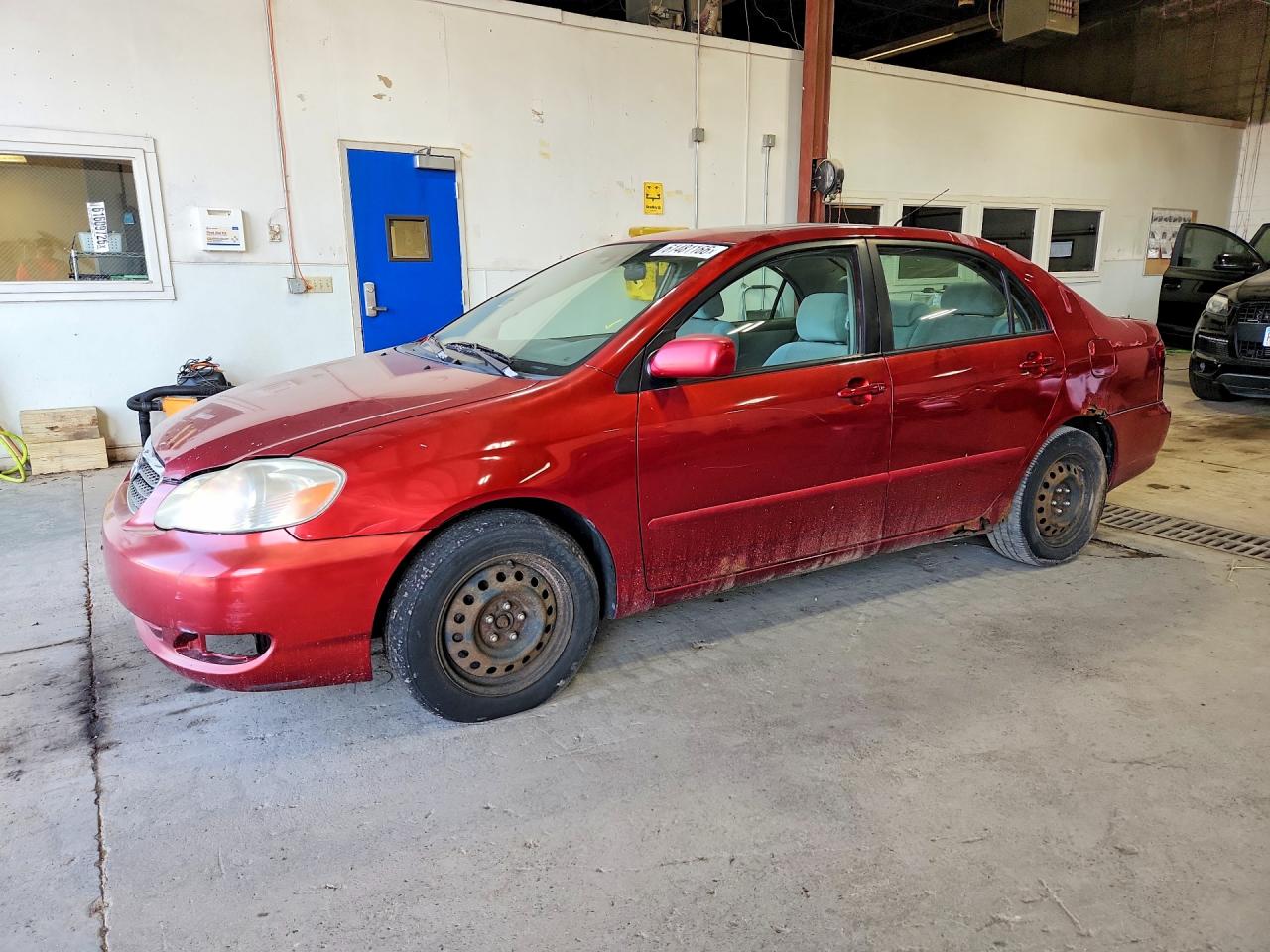2008 Toyota Corolla Le Maroon vin: 1NXBR30E98Z937702