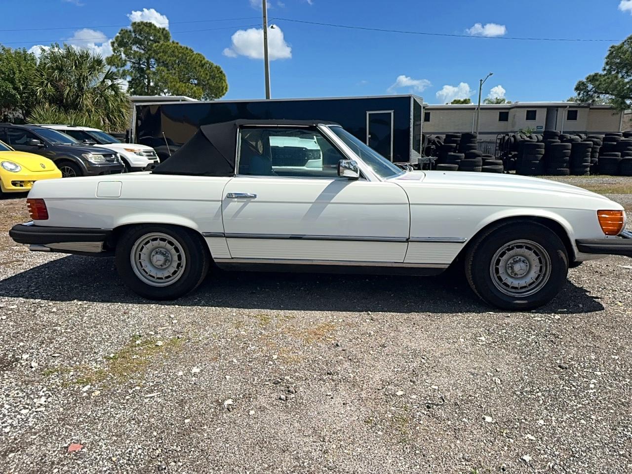 1980 Mercedes-benz 450 Sl Roadster White vin: 10704412058764