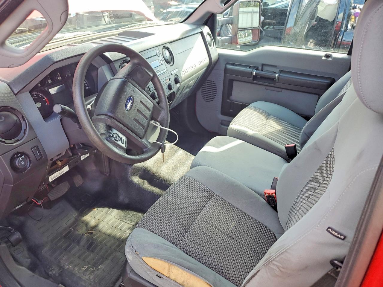 2014 Ford F350 Super Duty Red vin: 1FTRF3B60EEA57205