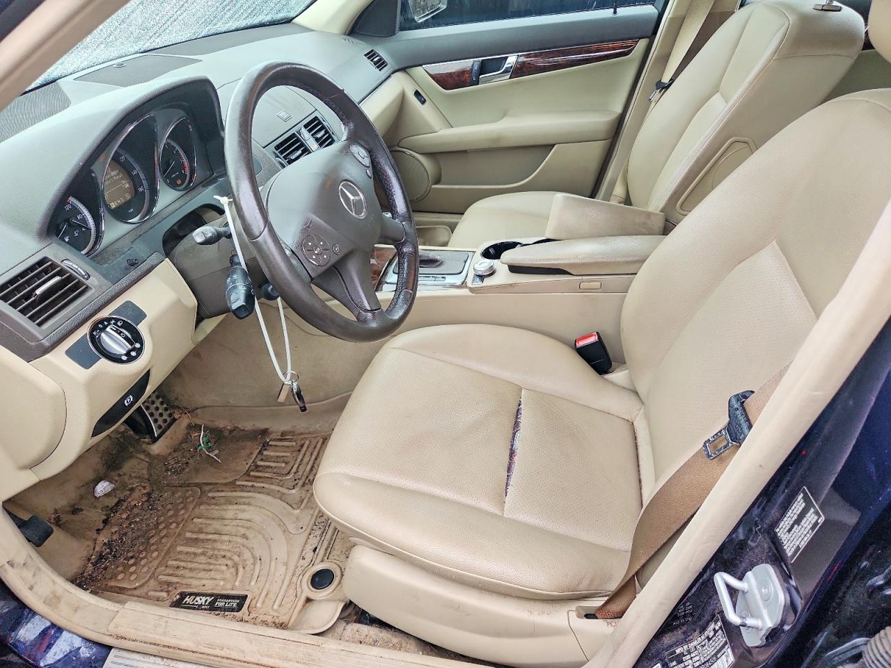 2009 Mercedes-benz C 300 4matic Blue vin: WDDGF81X29R084506
