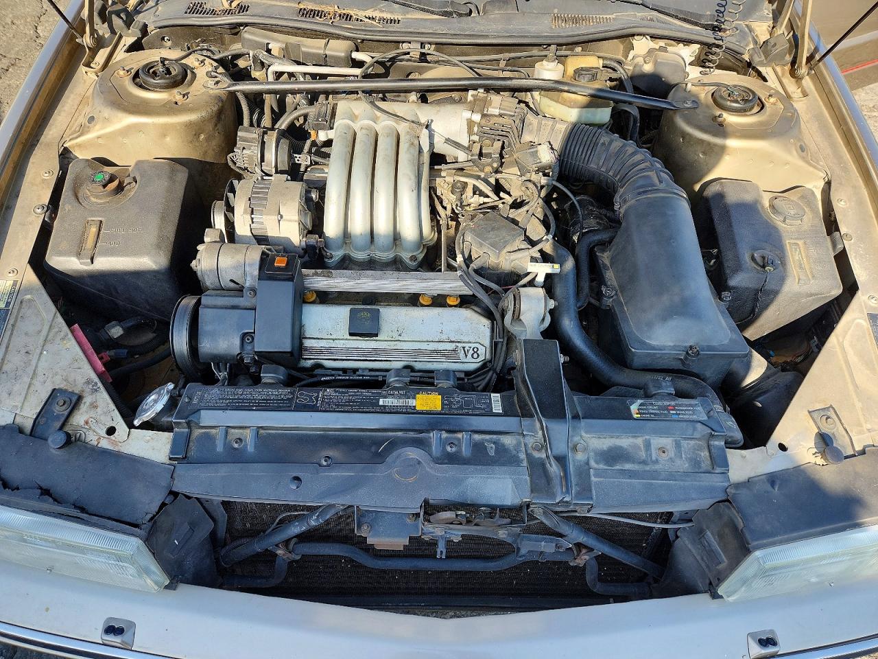 1991 Cadillac Allante Gold vin: 1G6VS3380MU126122
