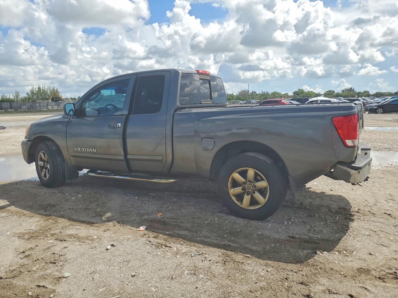 2009 Nissan Titan Xe Ffv Gray vin: 1N6BA06A49N305875