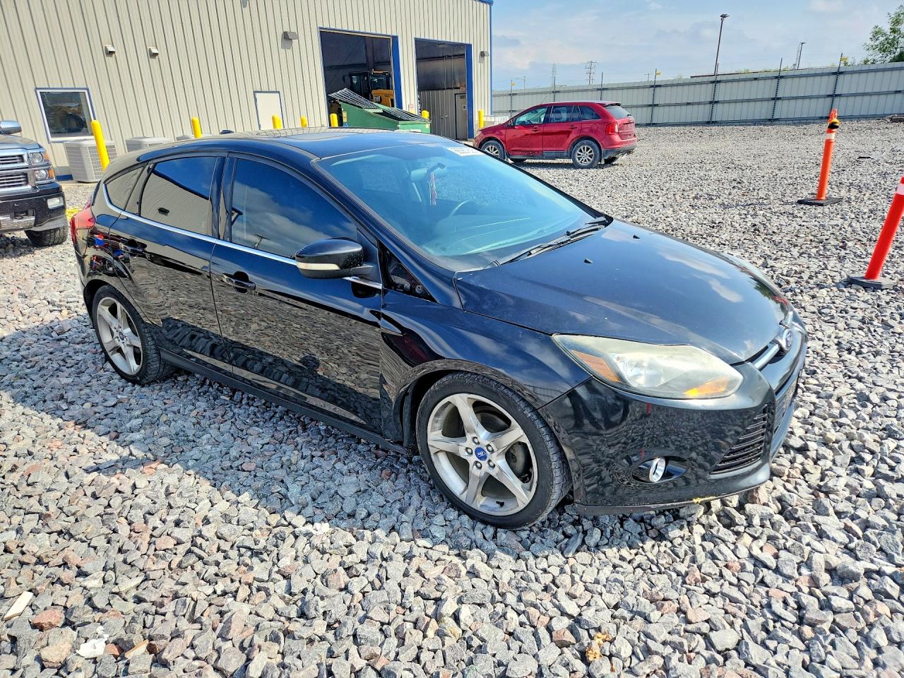 2013 Ford Focus Titanium Black vin: 1FADP3N28DL168505
