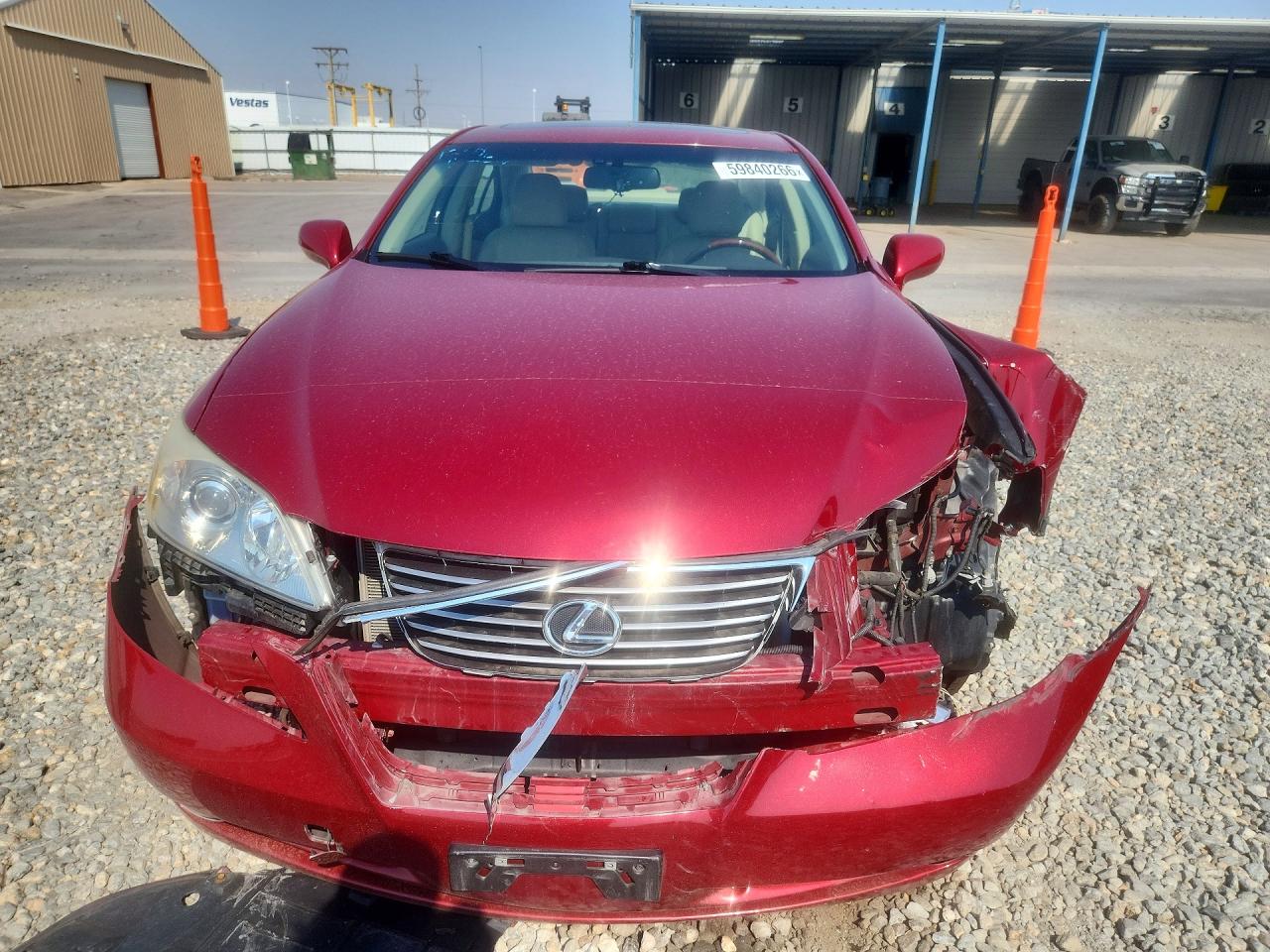 2009 Lexus Es 350 Red vin: JTHBJ46G692324779