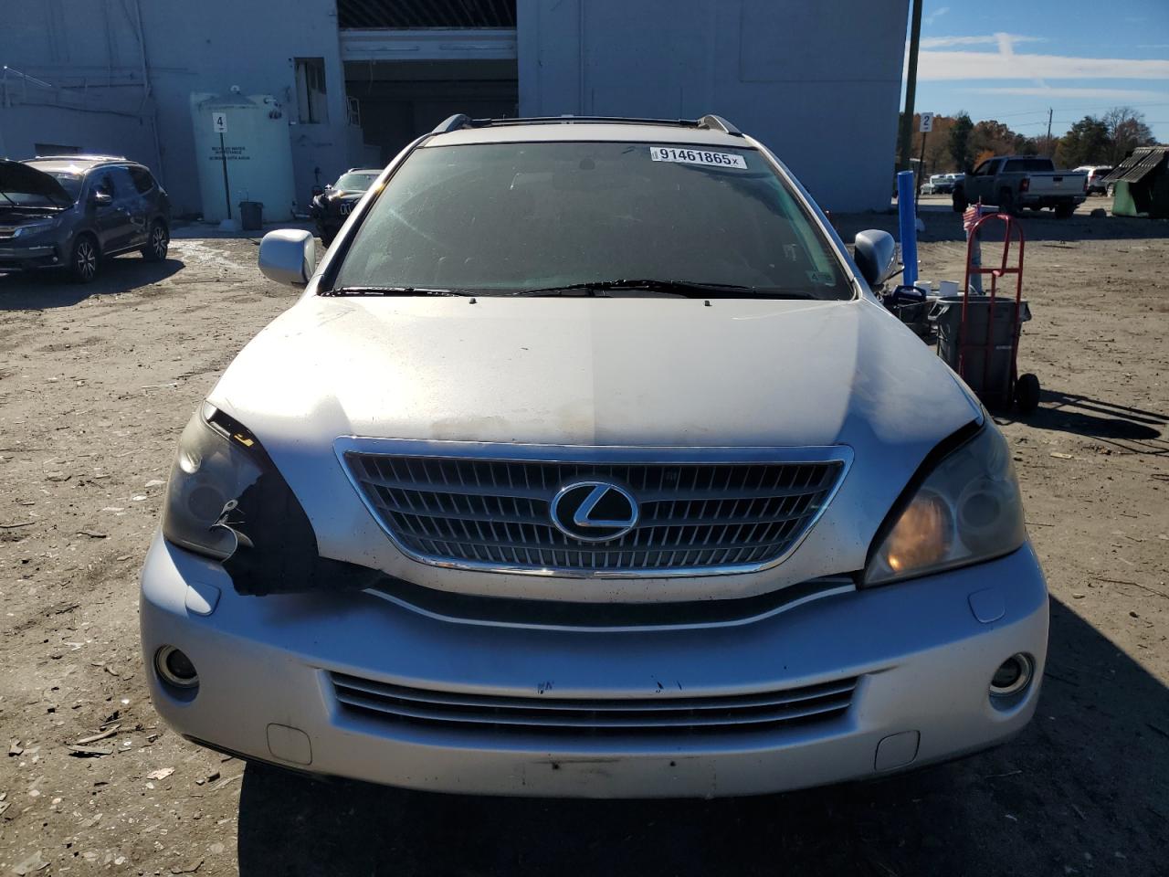 2008 Lexus Rx 400h Серебряный vin: JTJHW31U582043072