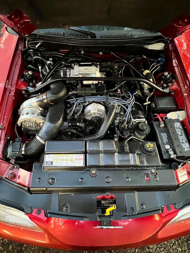 1996 Ford Mustang Gt Красный vin: 1FALP42XXTF190133