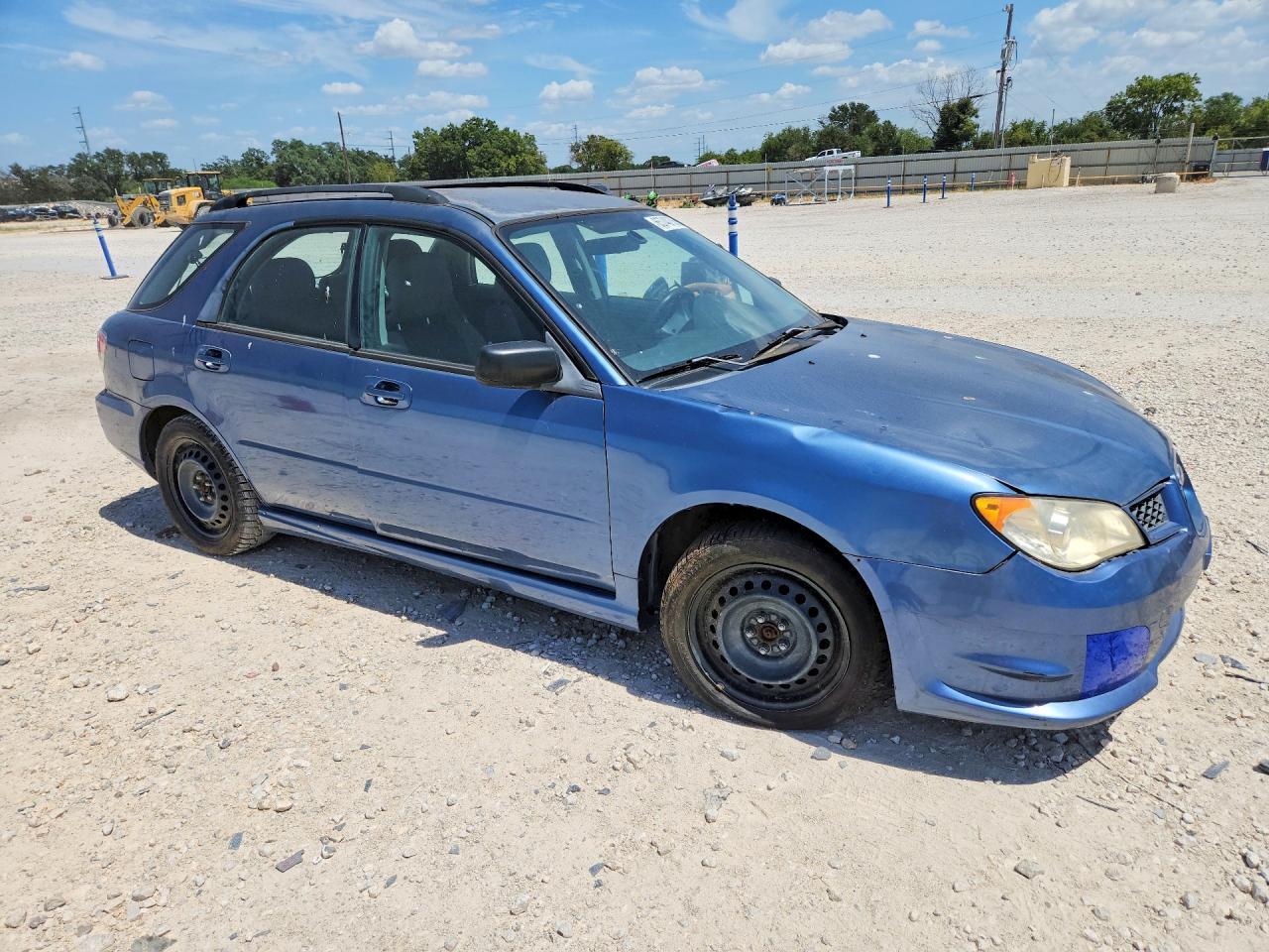 2007 Subaru Impreza 2.5i Blue vin: JF1GG61657H818793