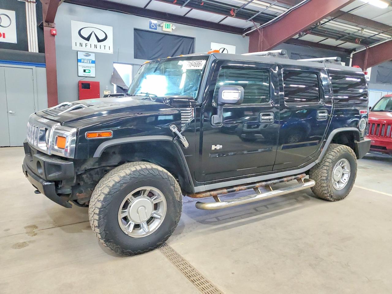 2006 Hummer H2 Черный vin: 5GRGN23U06H119962