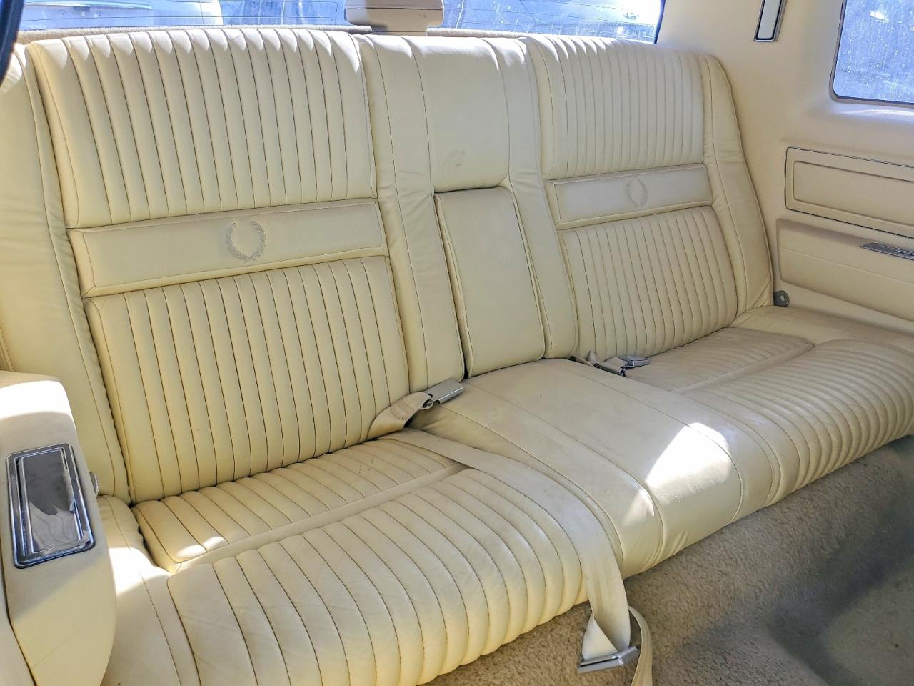 1986 Cadillac Eldorado Yellow vin: 1G6EL5785GU617745