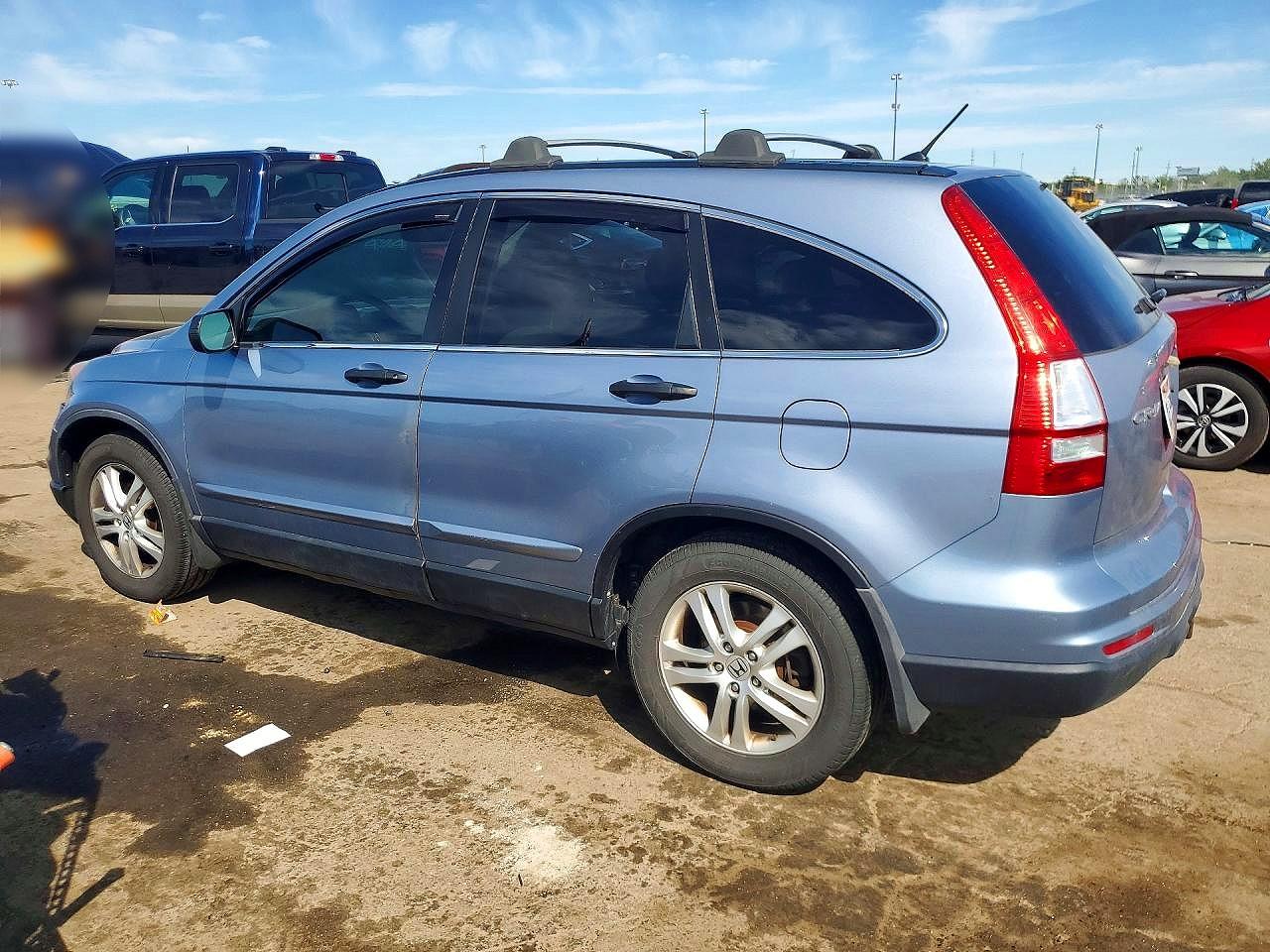 2011 Honda Cr-v Ex Blue vin: 3CZRE3H56BG703119