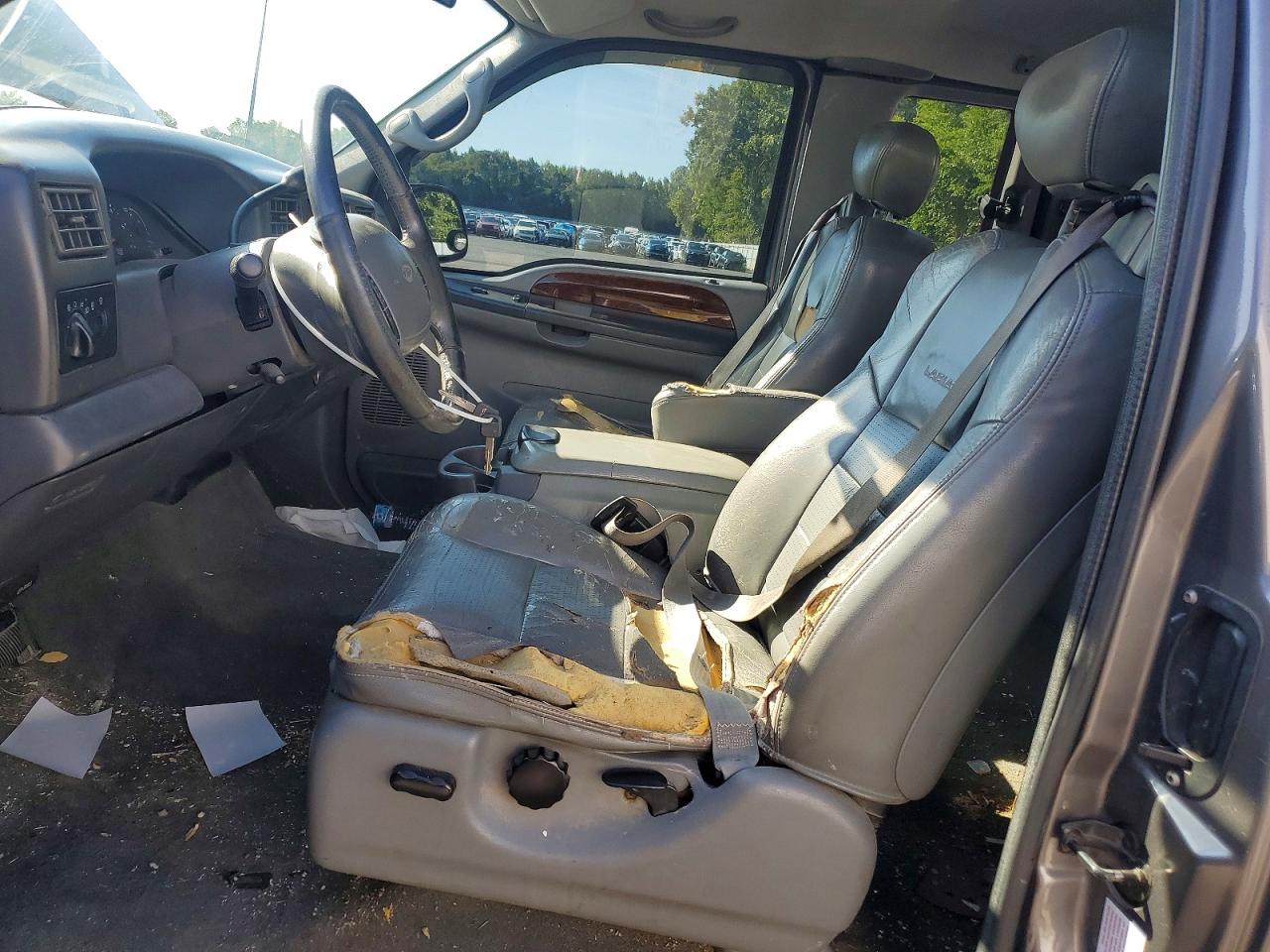 2002 Ford F250 Super Duty Gray vin: 1FTNX21LX2EC31936