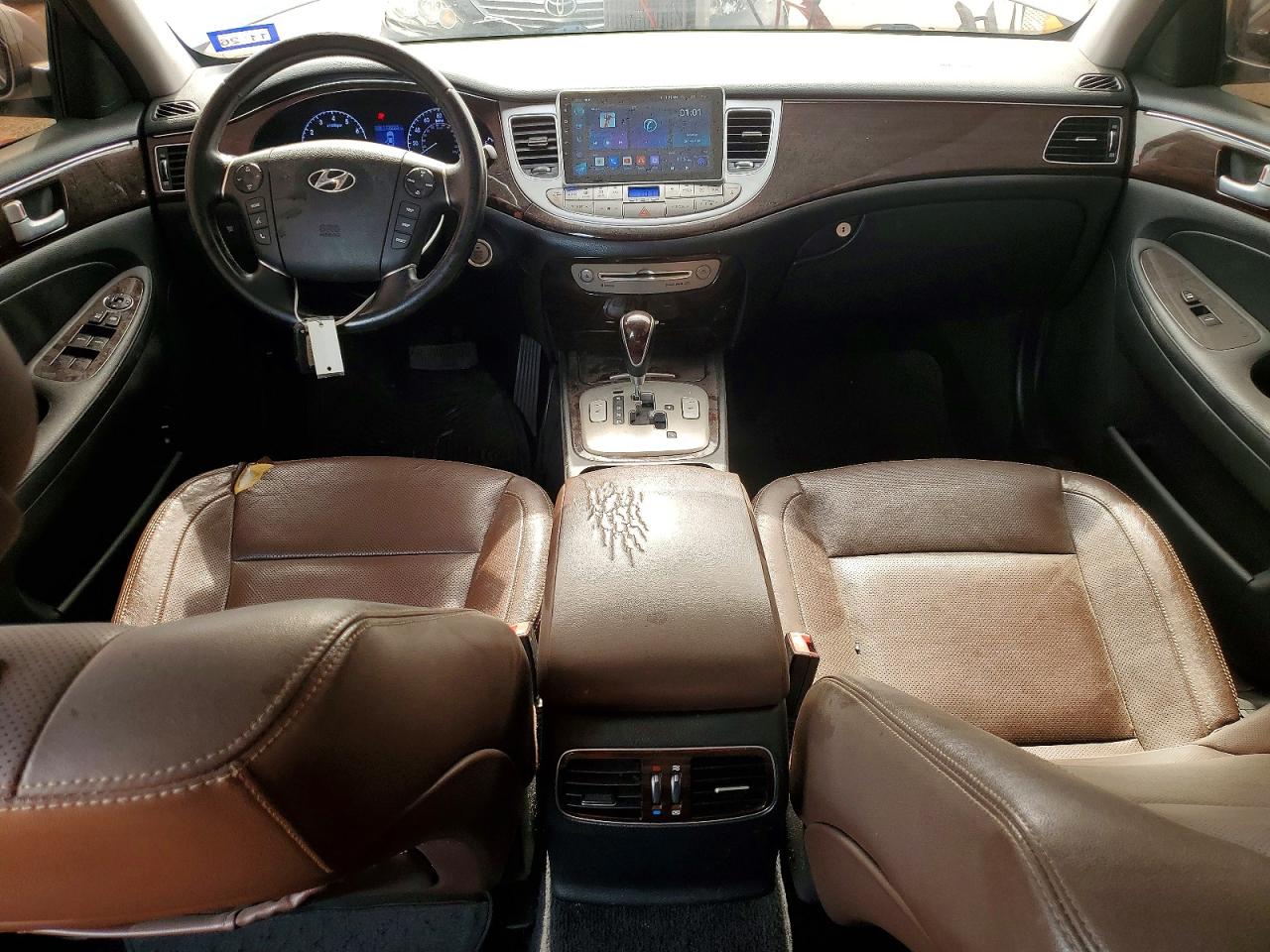 2013 Hyundai Genesis 3.8l Gray vin: KMHGC4DD6DU248130