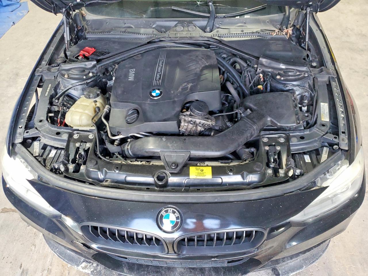 2013 Bmw 335 Xi Black vin: WBA3B9C56DF140055