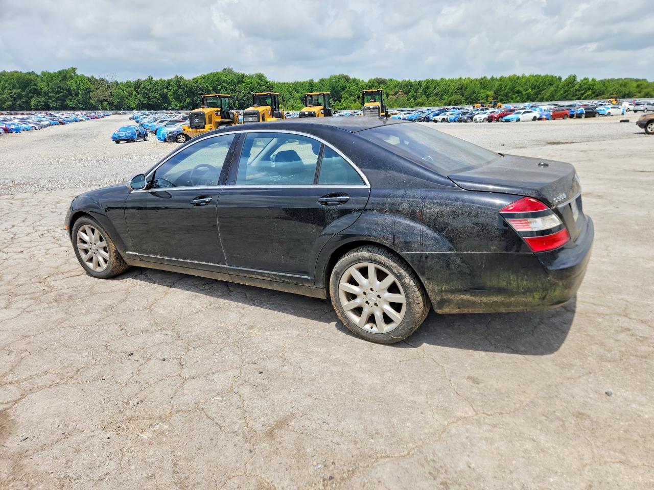 2007 Mercedes-benz S 550 Black vin: WDDNG71XX7A058083