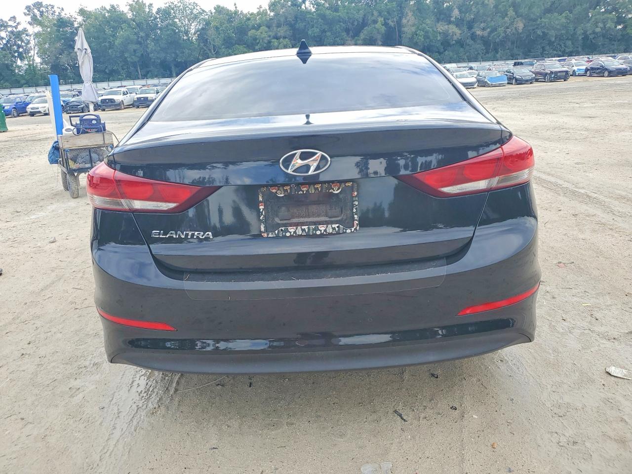2018 Hyundai Elantra Value Edition Black vin: 5NPD84LF9JH226690