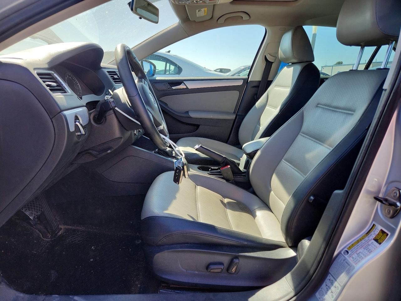 2014 Volkswagen Jetta Hybrid Серебряный vin: 3VW637AJ6EM266853