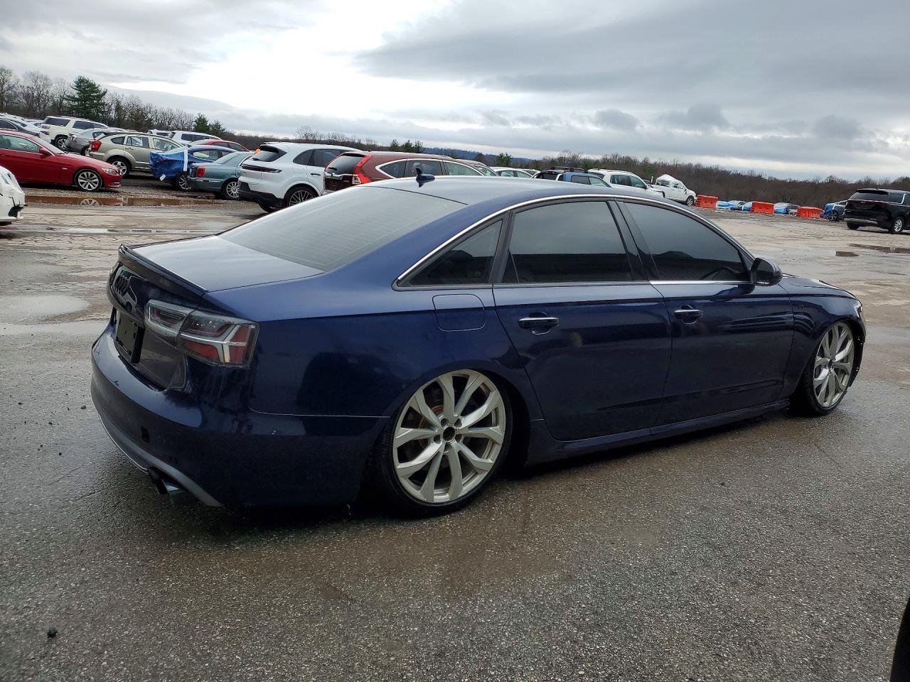 2013 Audi S6 Blue vin: WAUF2AFC4DN089105