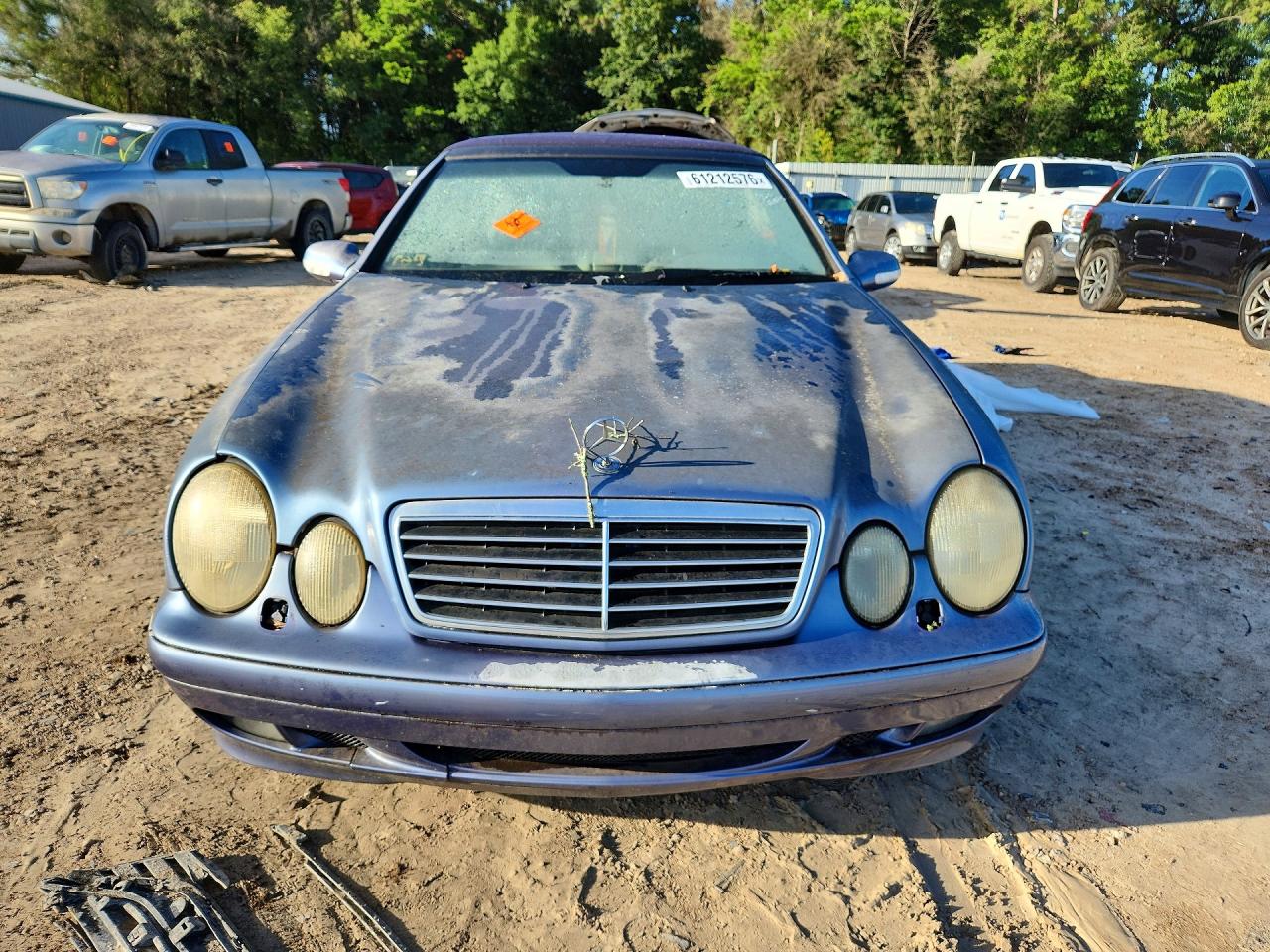 2001 Mercedes-benz Clk 320 Blue vin: WDBLK65G21T060473