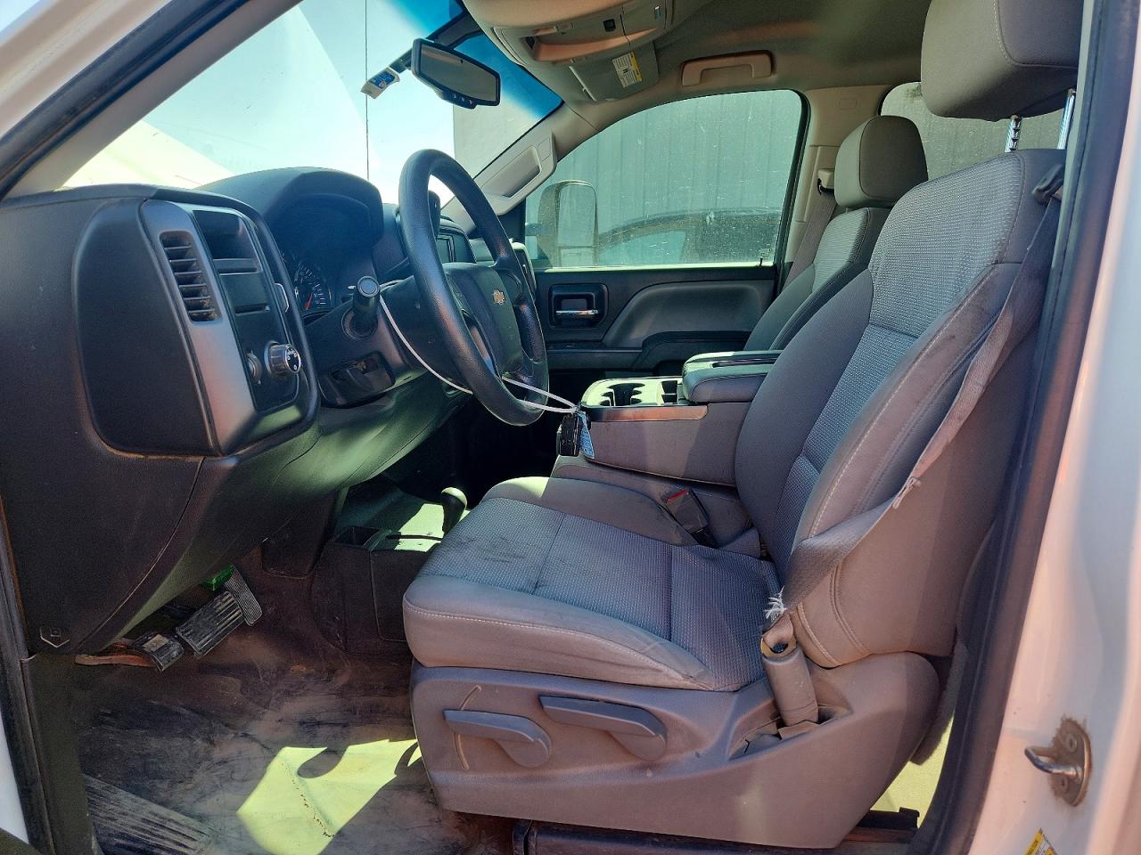 2014 Chevrolet Silverado K1500 White vin: 3GCUKPEC9EG423198