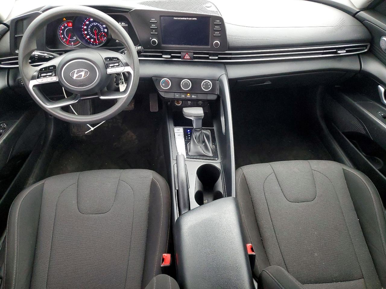 2021 Hyundai Elantra Se Gray vin: 5NPLL4AG3MH017908