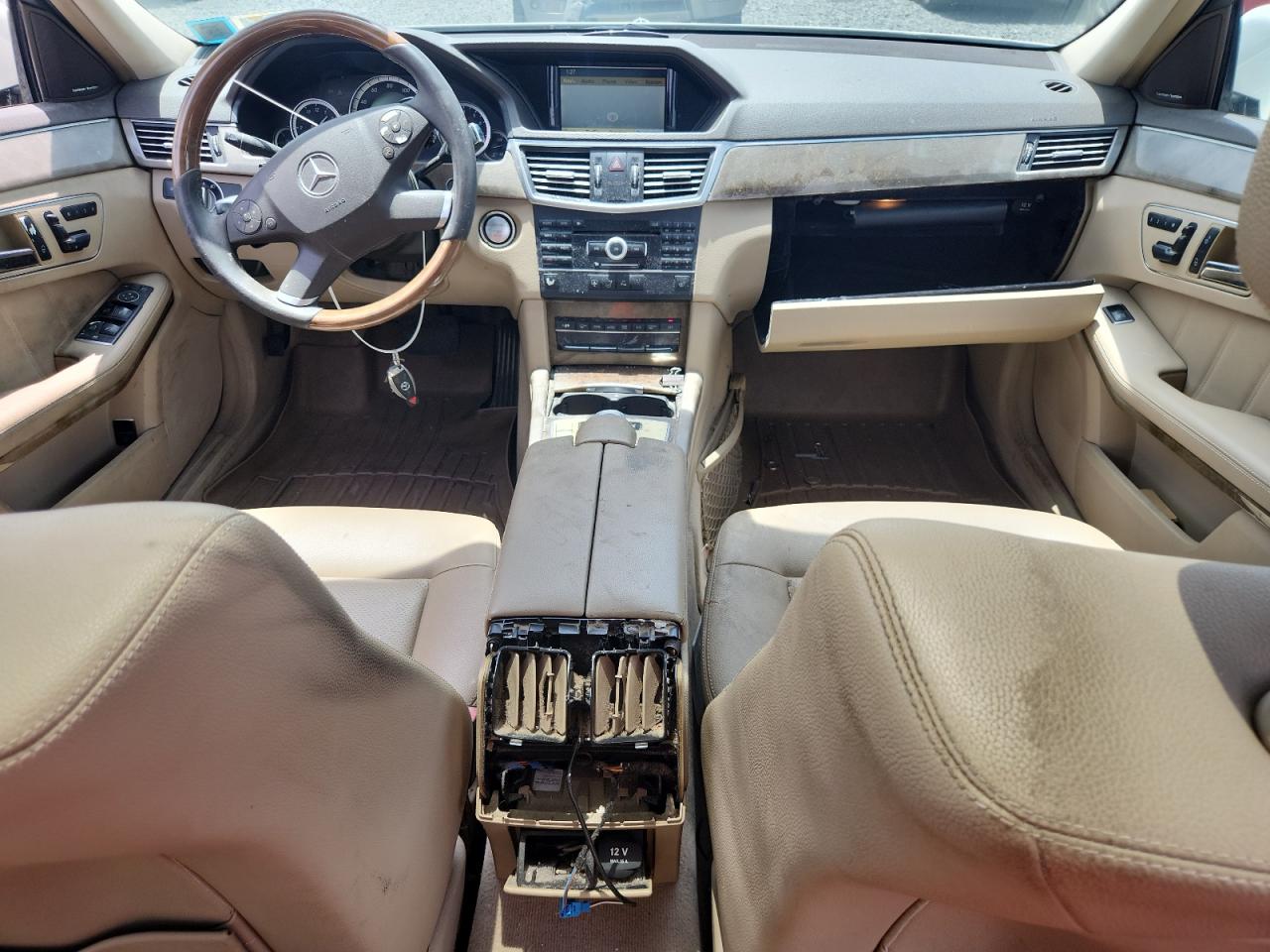2011 Mercedes-benz E 350 4matic White vin: WDDHF8HB7BA349021