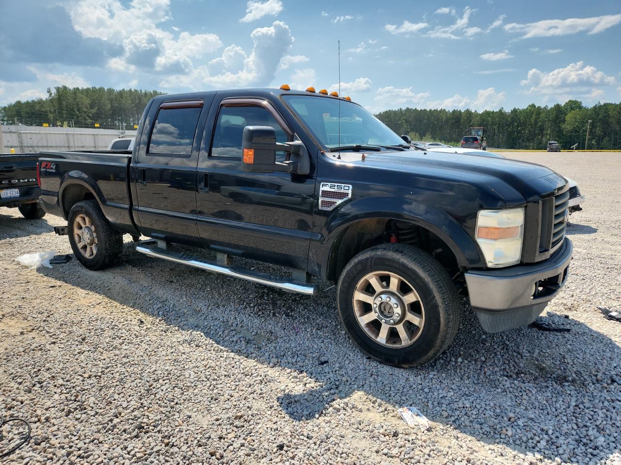 2009 Ford F250 Super Duty Black vin: 1FTSW21R49EA81648
